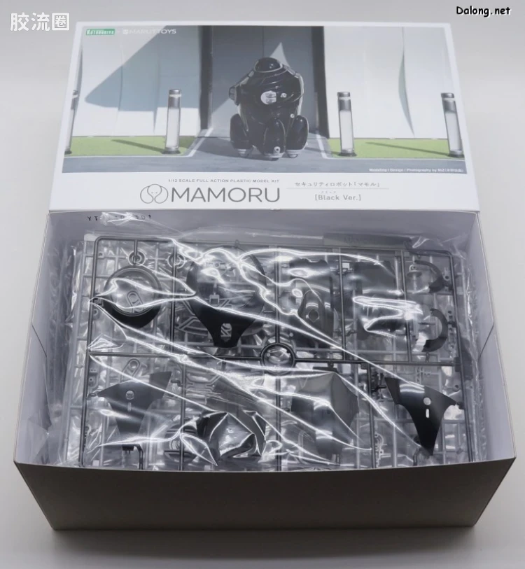 寿屋综合拼装模型系列 MARUTTOYS MAMORU[黑色Ver.] - 图片
